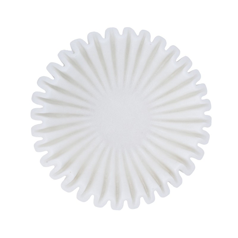 Artekko Coral Λευκό Διακοσμητικό Μπολ Ρητίνης (38x38x14)cm