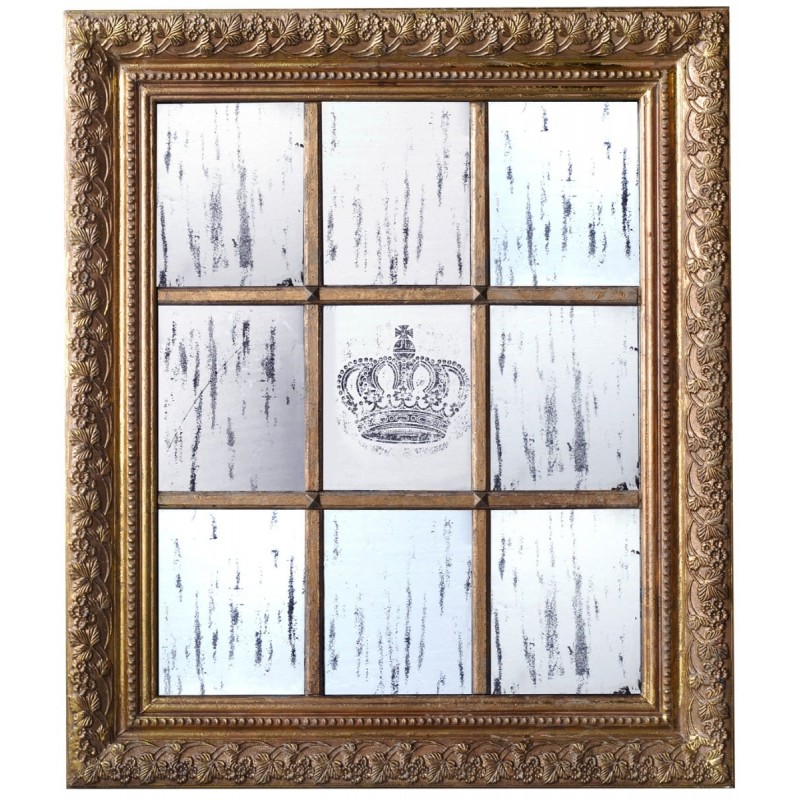 Καθρέπτης κορνίζα κορώνα 91.44X106.68X6.35