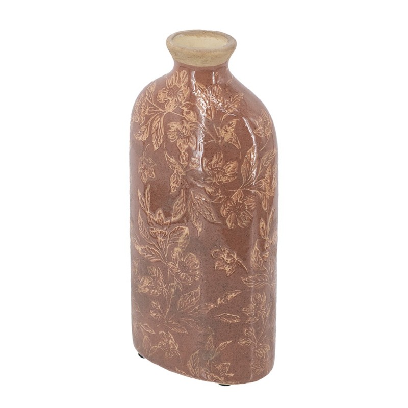 Artekko Aging Κόκκινο Κεραμικό Βάζο (12x7.5x26)cm