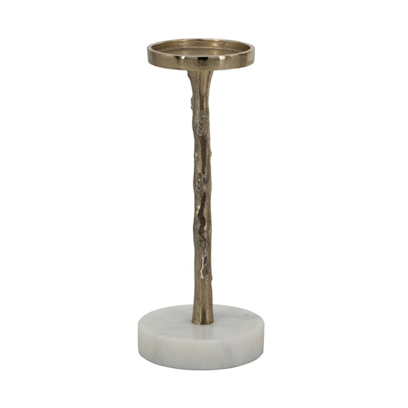 Artekko Branch Χρυσό Μεταλλικό Κηροπήγιο (10x10x26.7)cm