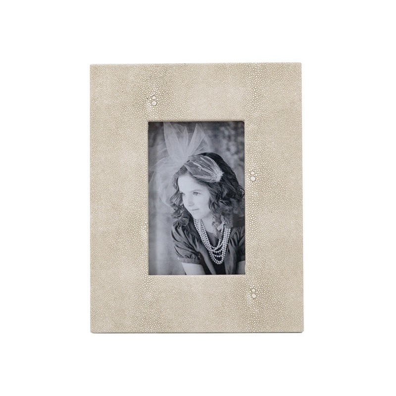 Artekko Lisa MDF Κορνίζα με Γκρι Τεχνόδερμα για Φωτογραφία 3.5x5.5