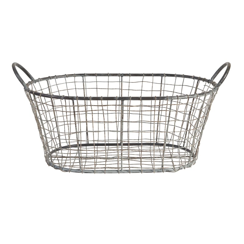 Καλάθι διακοσμητικό μεταλλικό