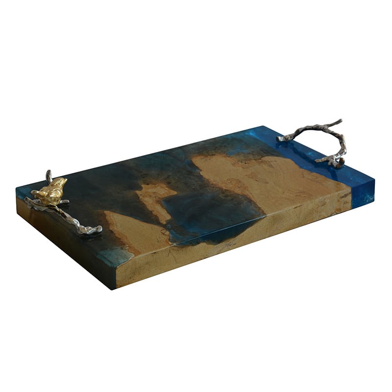 Δίσκος διακοσμητικός teak