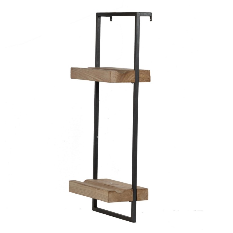 Artekko Shelves Ράφι Τοίχου Μέταλλο Ξύλο με 2 Επίπεδα (30x15x69)cm