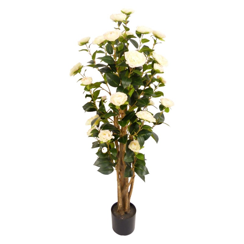 Artekko Verde Πράσινο Τεχνητό Δέντρο Καμέλιας σε Γλάστρα 120cm