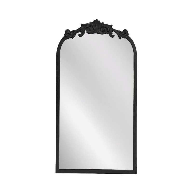 Artekko Dia Μαύρος Μεταλλικός Καθρέπτης Τοίχου (33x3x63)cm