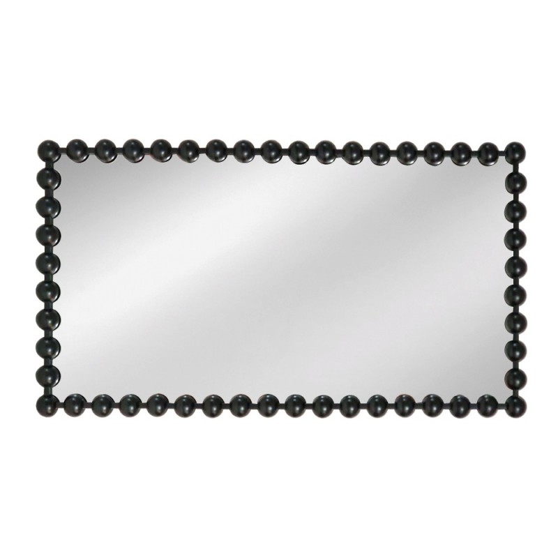 Artekko Dia Μαύρος Μεταλλικός Καθρέπτης Τοίχου (60x4.5x110)cm