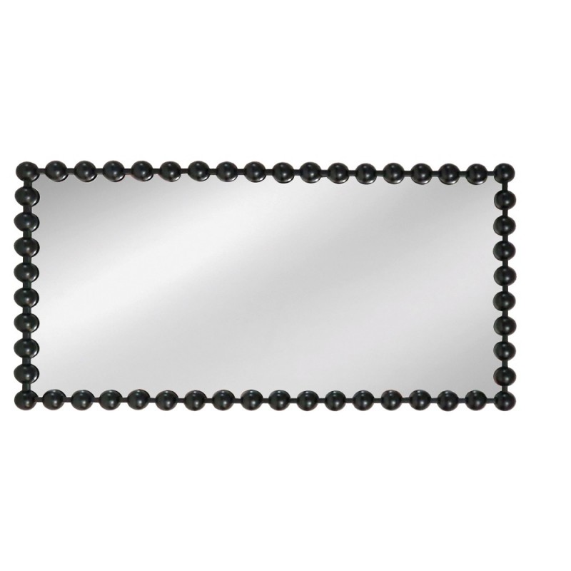 Artekko Dia Μαύρος Μεταλλικός Καθρέπτης Τοίχου (70x4.5x130)cm