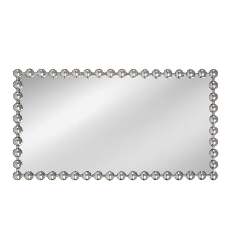 Artekko Dia Ασημί Μεταλλικός Καθρέπτης Τοίχου (70x4.5x130)cm