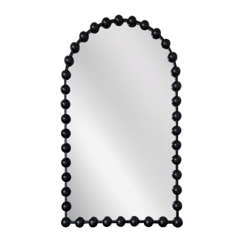 Artekko Dia Μαύρος Μεταλλικός Καθρέπτης Τοίχου (61x4.5x100)cm