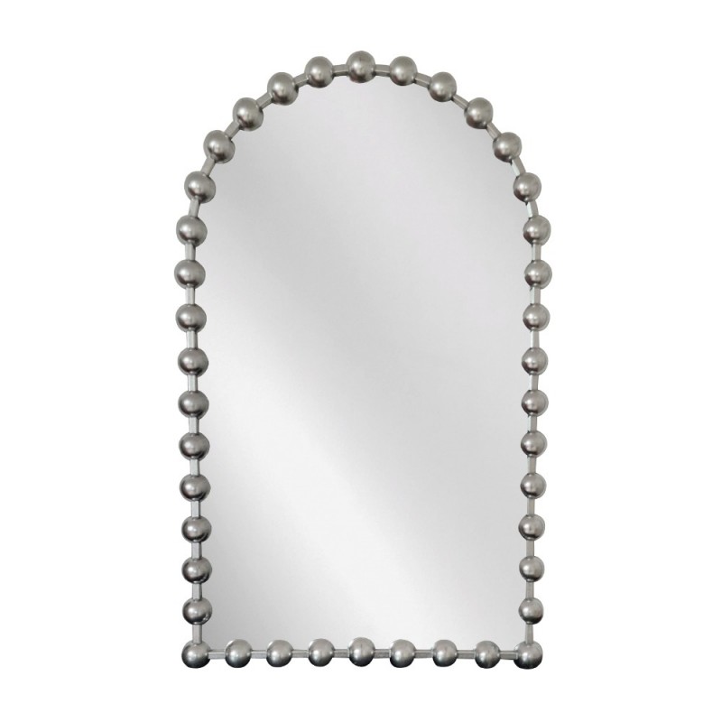 Artekko Dia Ασημί Μεταλλικός Καθρέπτης Τοίχου (61x4.5x100)cm