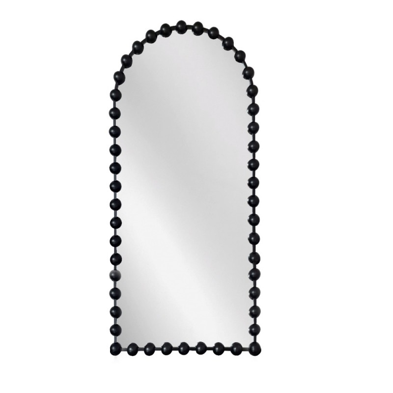 Artekko Dia Μαύρος Μεταλλικός Καθρέπτης Τοίχου (72.5x4.5x181)cm