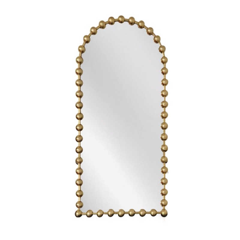 Artekko Dia Χρυσός Μεταλλικός Καθρέπτης Τοίχου (72.5x4.5x181)cm