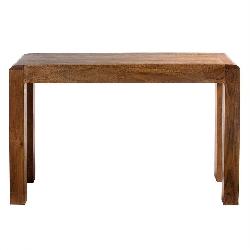 Artekko Attari Καφέ Κονσόλα από Ξύλο Teak (120x40x77)cm