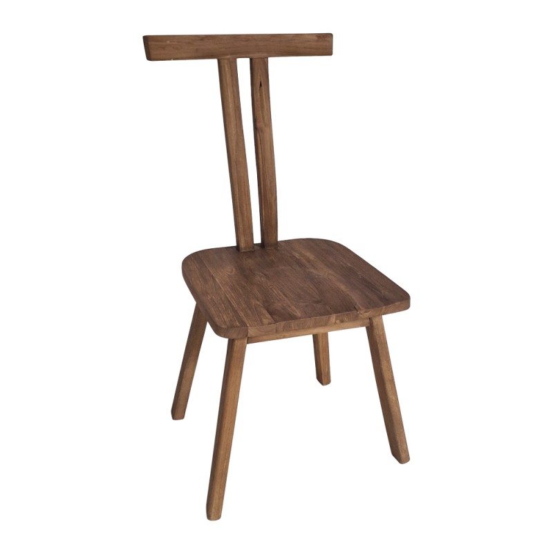 Artekko Munggur Ξύλινη Καρέκλα σε Φυσική Απόχρωση (53x45x93)cm