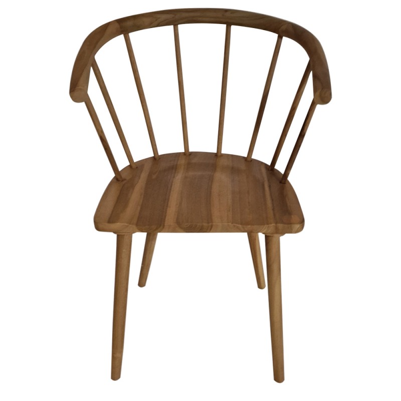 Artekko Munggur Ξύλινη Καρέκλα σε Φυσική Απόχρωση (58x55x86)cm