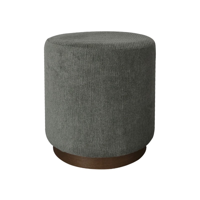 Artekko Cloud Πράσινο Υφασμάτινο Σκαμπό (Φ41x44)cm