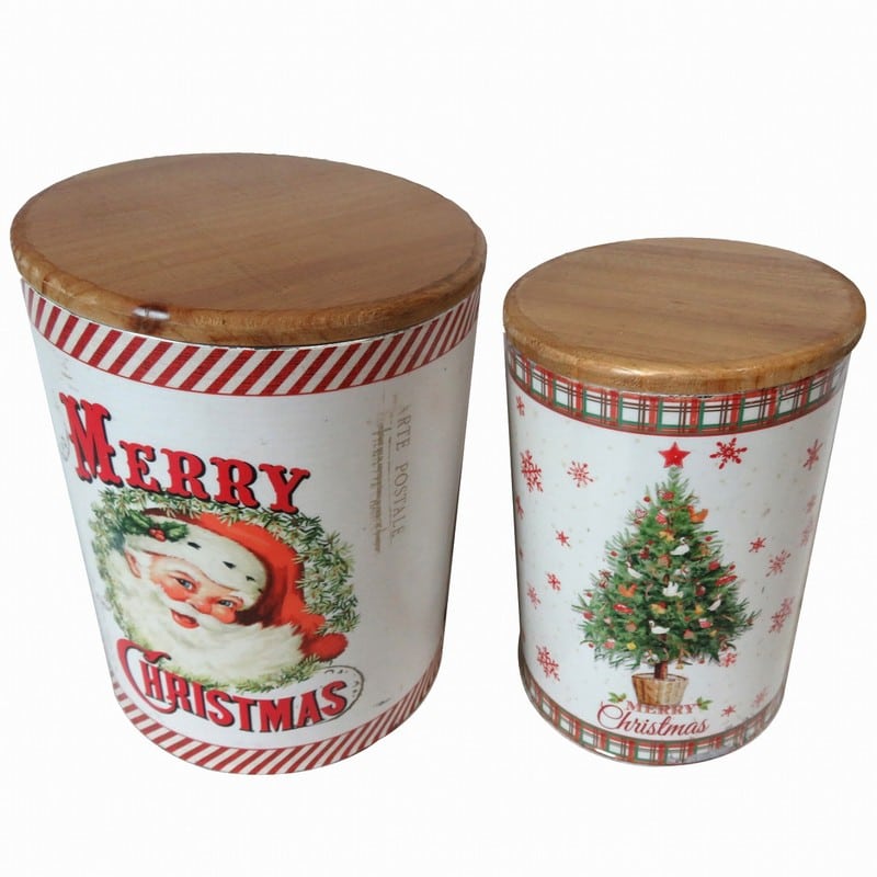 ΔΟΧΕΙΑ ΧΡΙΣΤΟΥΓΕΝΝΙΑΤΙΚΑ ΜΕ ΞΥΛΙΝΟ ΚΑΠΑΚΙ Σ/2 17*17*22
14*14*20 XA0081