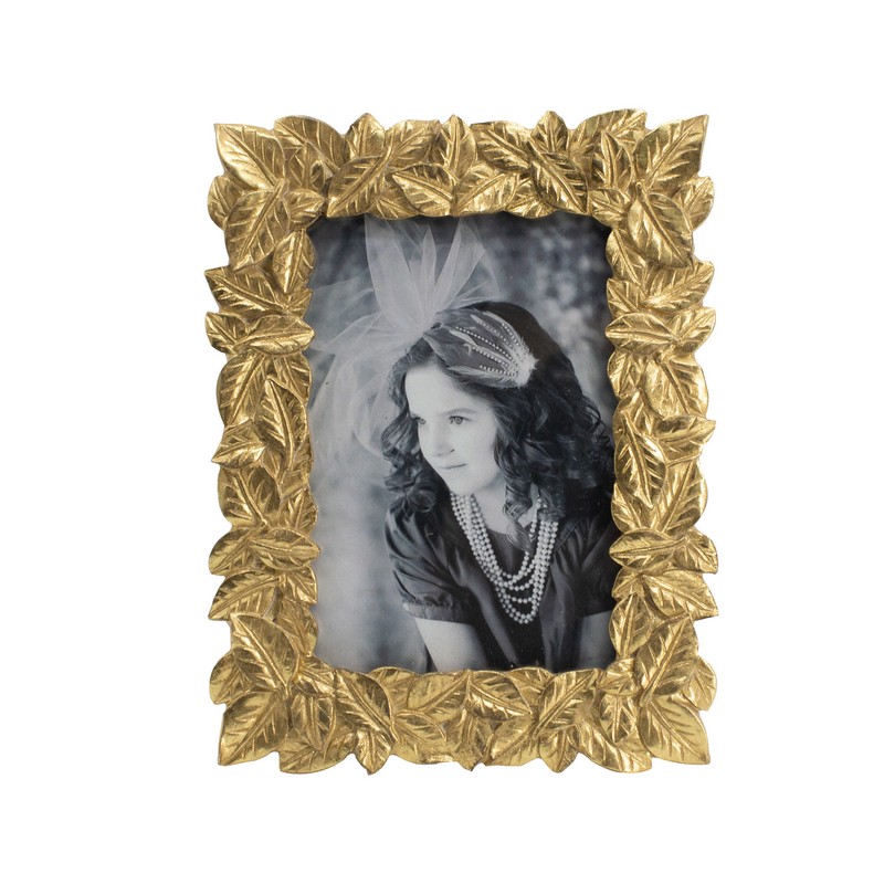Artekko Golden Χρυσή Κορνίζα Ρητίνης για Φωτογραφία 4x6