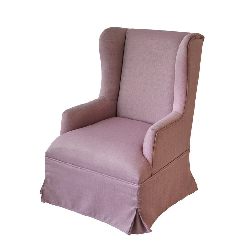 Μπερζέρα υφασμάτινη ροζ 66 * 78.7 * 110.5cm