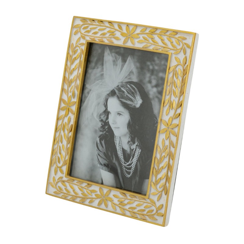 Artekko Frame Λευκή Κορνίζα Ρητίνης για Φωτογραφία 5Χ7