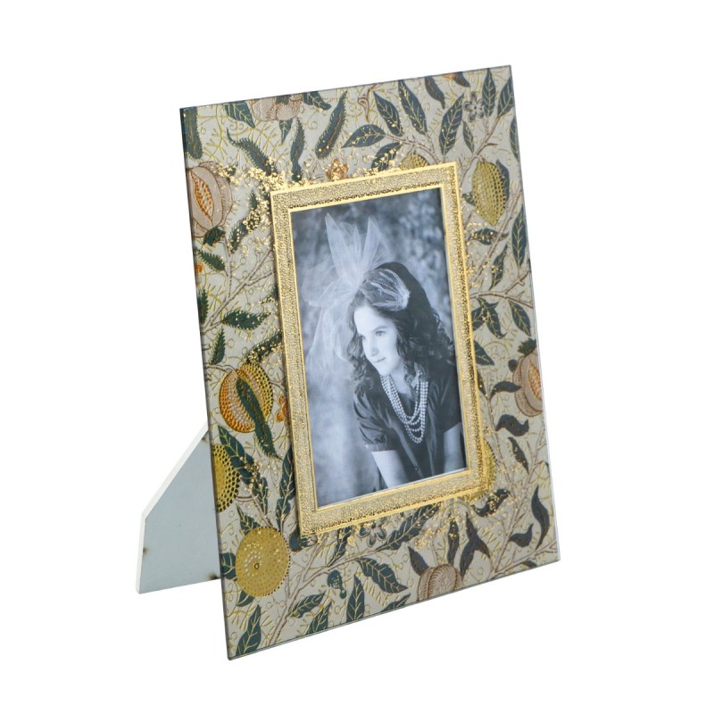 Artekko Zenn Πολύχρωμη Γυάλινη Κορνίζα για Φωτογραφία 4Χ6