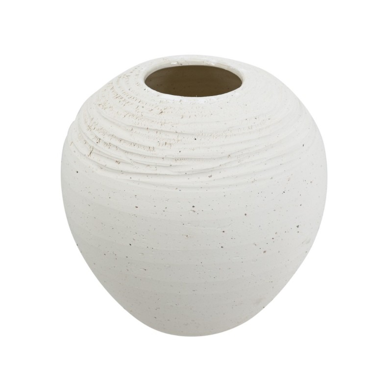 Artekko Antique Λευκό Κεραμικό Βάζο (23.2x23.2x22.2)cm