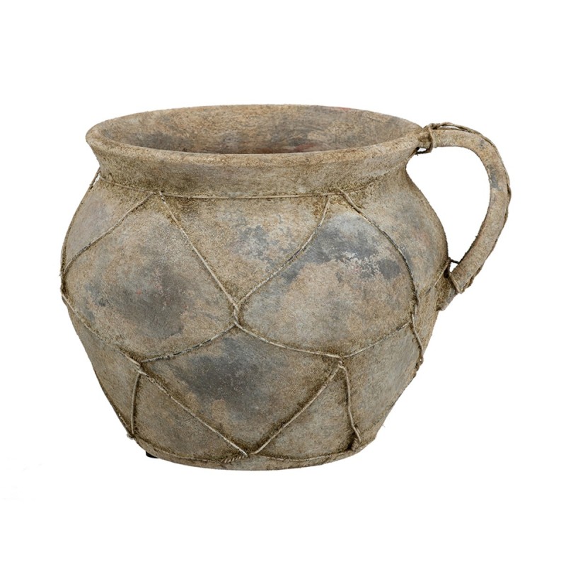 Artekko Antique Κεραμικό Βάζο σε Καφέ Αποχρώσεις (26.5x23x19)cm