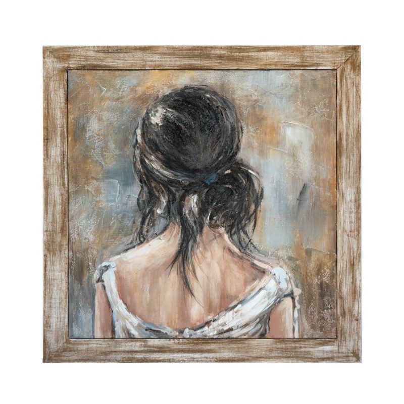 Artekko Canvasia Πολύχρωμος Πίνακας σε Καμβά με Ξύλινη Κορνίζα (100x3x100)cm