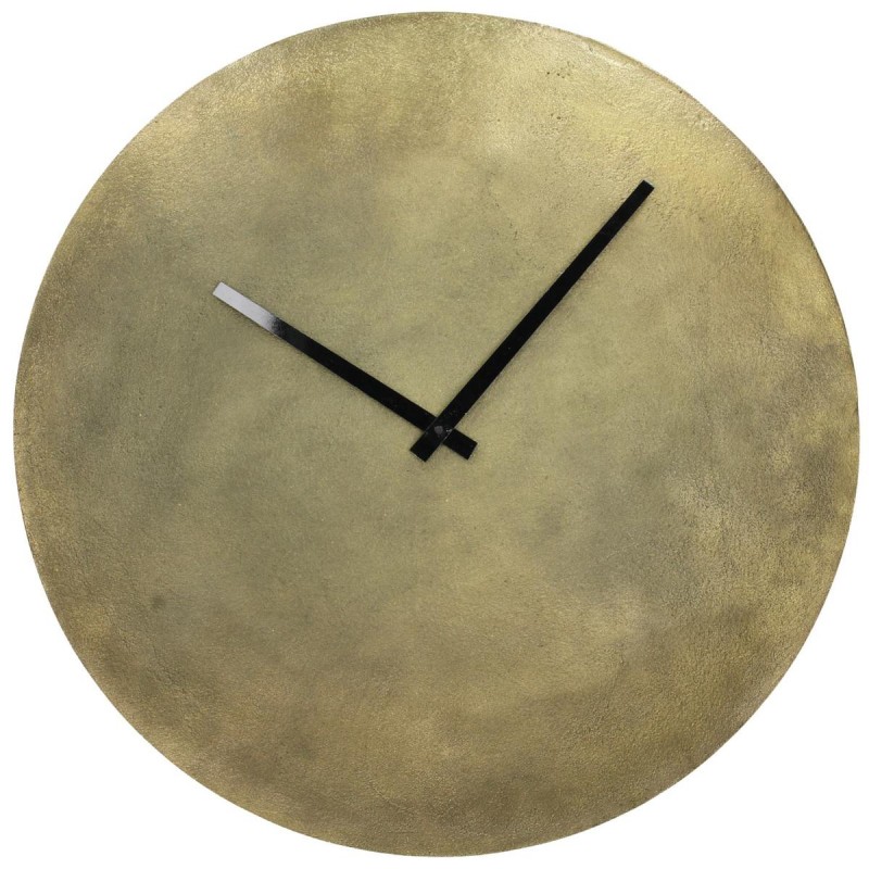 Ρολόι Τοίχου Χρυσό Μέταλλο 50x3x50cm
