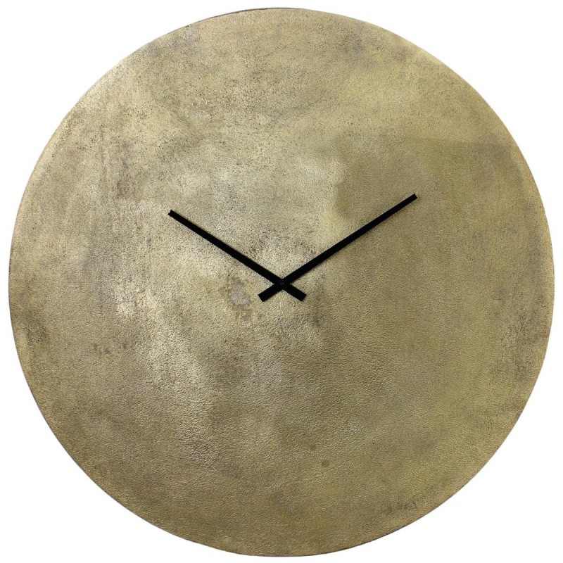 Ρολόι Τοίχου Χρυσό Μέταλλο 75x3x75cm