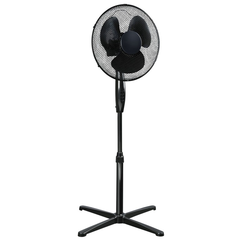 Ορθοστάτης Ανεμιστήρας Μαύρο 230V 40cm 102-125cm 45W LIFETIME AIR