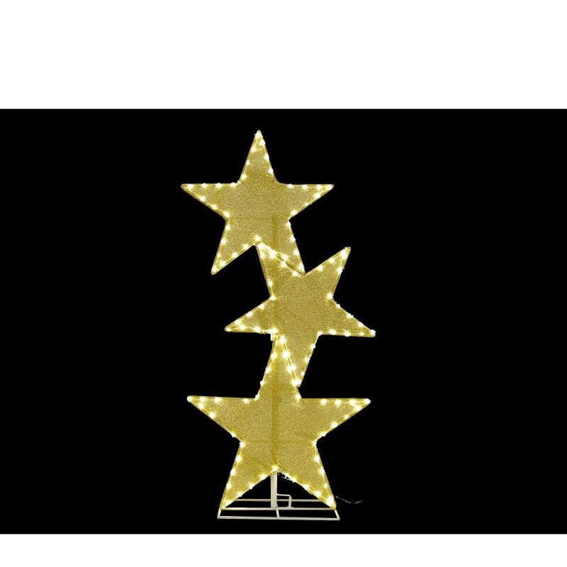 127 LED Αστέρι Κίτρινο Θερμό Λευκό Φως 92cm