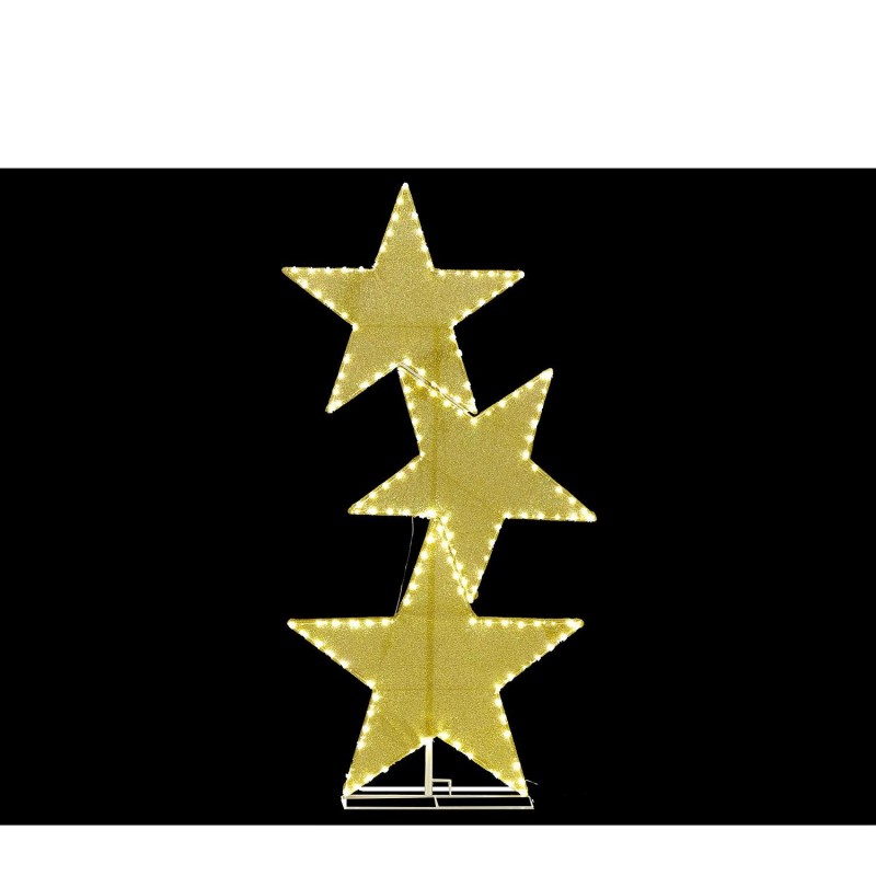 179 LED Αστέρι Κίτρινο Θερμό Λευκό Φως 130cm