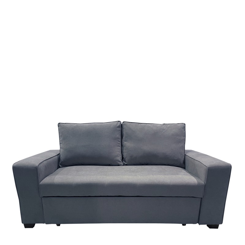 Καναπές Κρεβάτι Διθέσιος ArteLibre AISHA Γκρι Ύφασμα 176x102x91cm