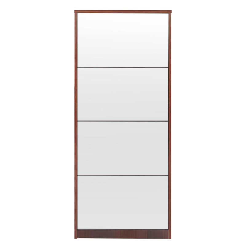 Παπουτσοθήκη LYKKE Καφέ Μοριοσανίδα/Μελαμίνη 50x24x148cm Παπουτσοθήκη LYKKE Καφέ Μοριοσανίδα/Μελαμίνη 50x24x148cm