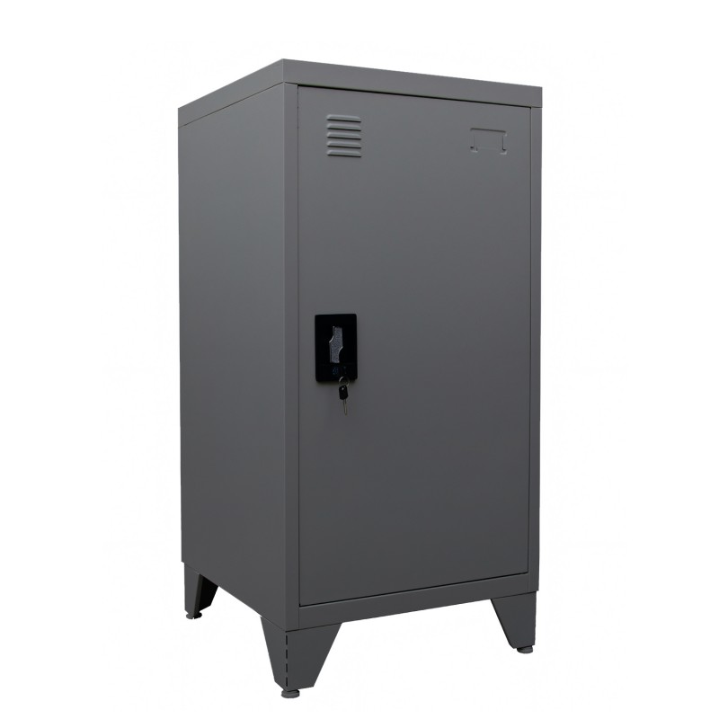 Φοριαμός LEGOLIN Σκούρο Γκρι Μέταλλο 50x50x90cm