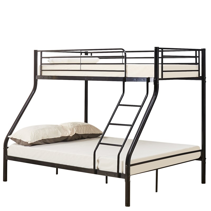 Κουκέτα ArteLibre OSAGE Μαύρο Για Στρώμα 90/140x190