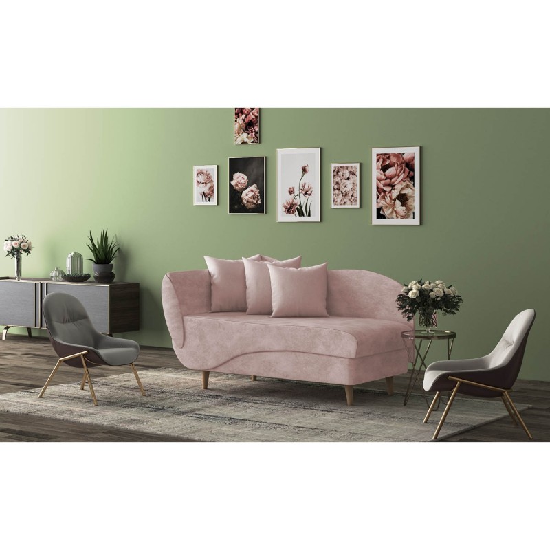 Καναπές Γωνιακός DULCE Σάπιο Μήλο 161-190x72x78cm