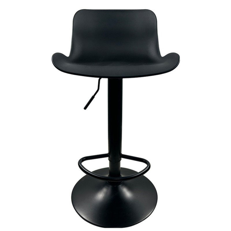 Σκαμπό Bar ArteLibre QUERIDA Μαύρο PP/Μέταλλο 44x45x58/81-79/102cm