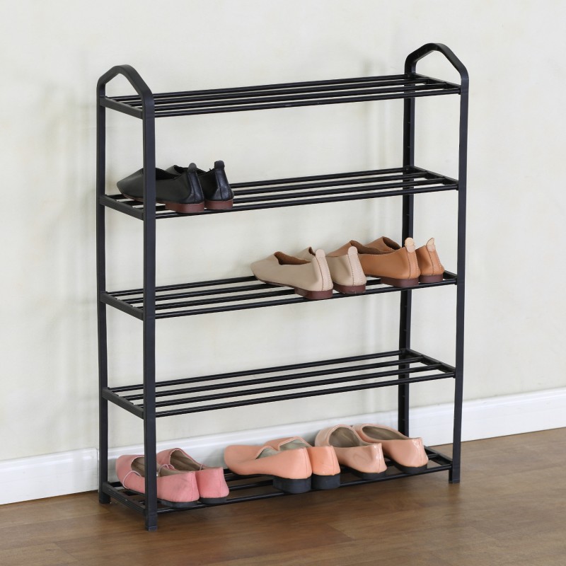 Παπουτσοθήκη ArteLibre DOZER Με 5 Ράφια Μαύρο Μέταλλο 62x20x79cm Παπουτσοθήκη ArteLibre DOZER Με 5 Ράφια Μαύρο Μέταλλο 62x20x79cm