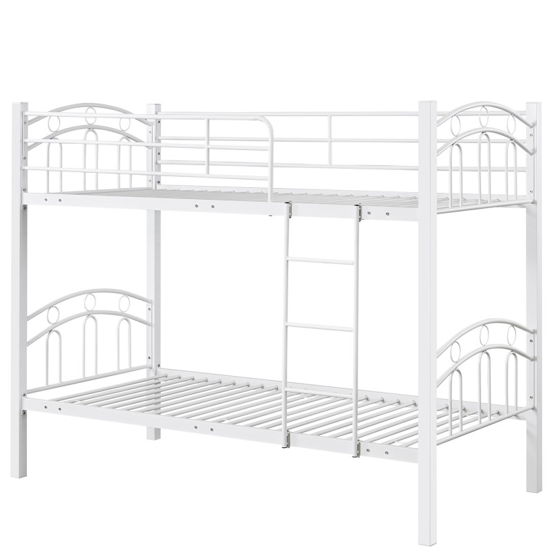 Κουκέτα ArteLibre KETCHUM Λευκό Για Στρώμα 90x190cm