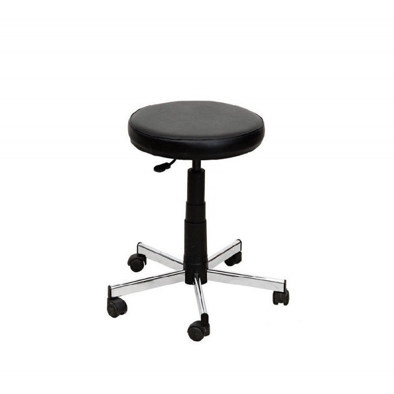 Top σκαμπό Με δερματίνη Ø40x49-63cm