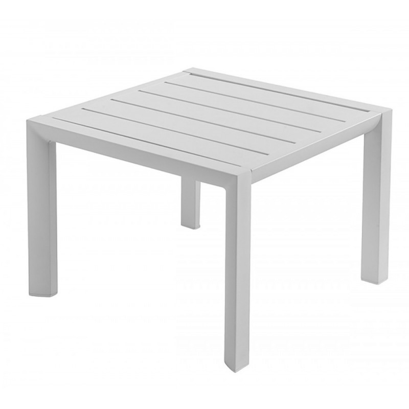 Sunset-ΕΤ τραπεζάκι 096 - Ice white 50x50x37cm