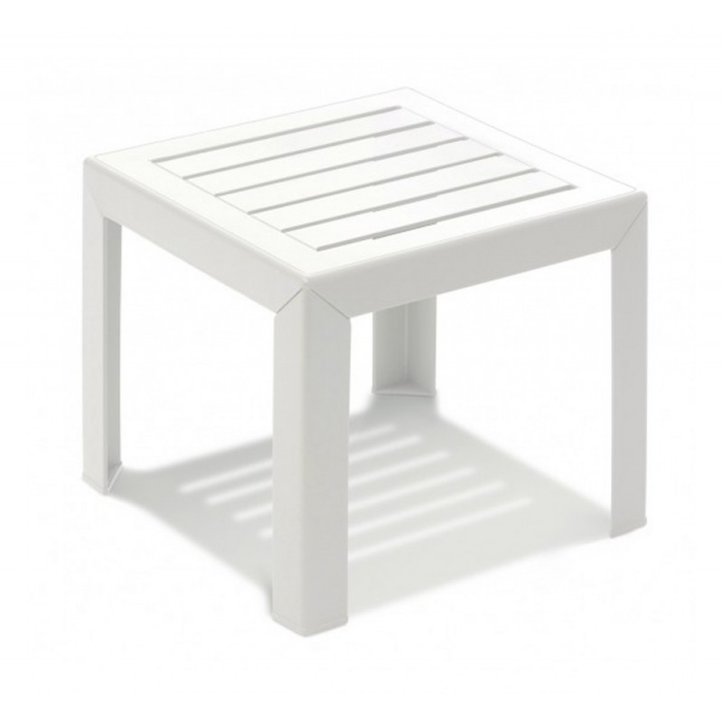 Miami χαμηλό τραπεζάκι 04 - White 40cm x 40cm x 35cm