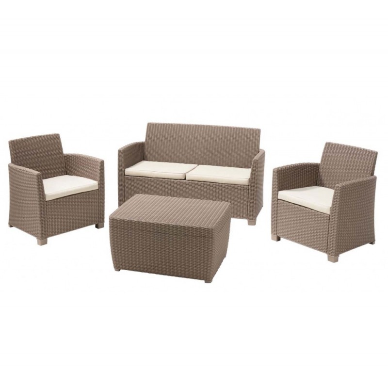 Debora box set cappuccino Cappuccino Τρ/κι Box : 80x60x42cm