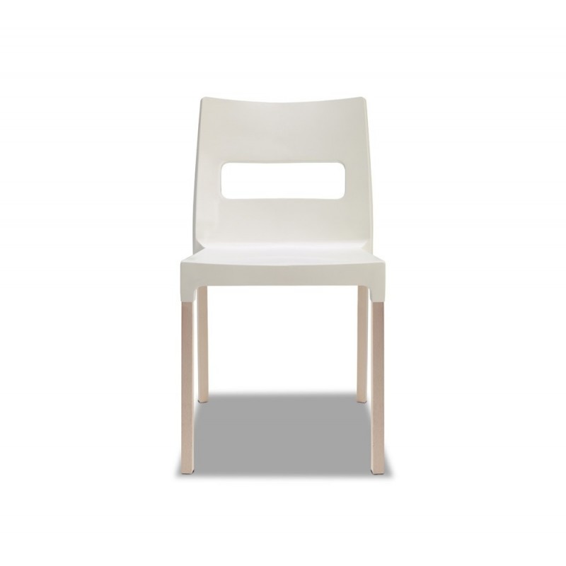 Natural maxi diva καρέκλα F1 FS 501 - Bleached beech 50x53x84  SET 2 TMX