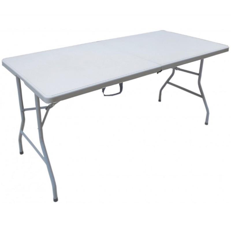 Milano 153 πτυσσόμενο τραπέζι - βαλίτσα από πολυαιθυλένιο (HDPE) ΔΙΑΣΤΑΣΕΙΣ 153x75x74cm  -  AV.1005