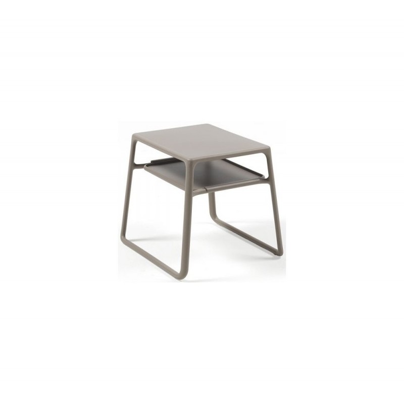 Pop side table with tray 10 - Tortora 44x39,5x38,5cm