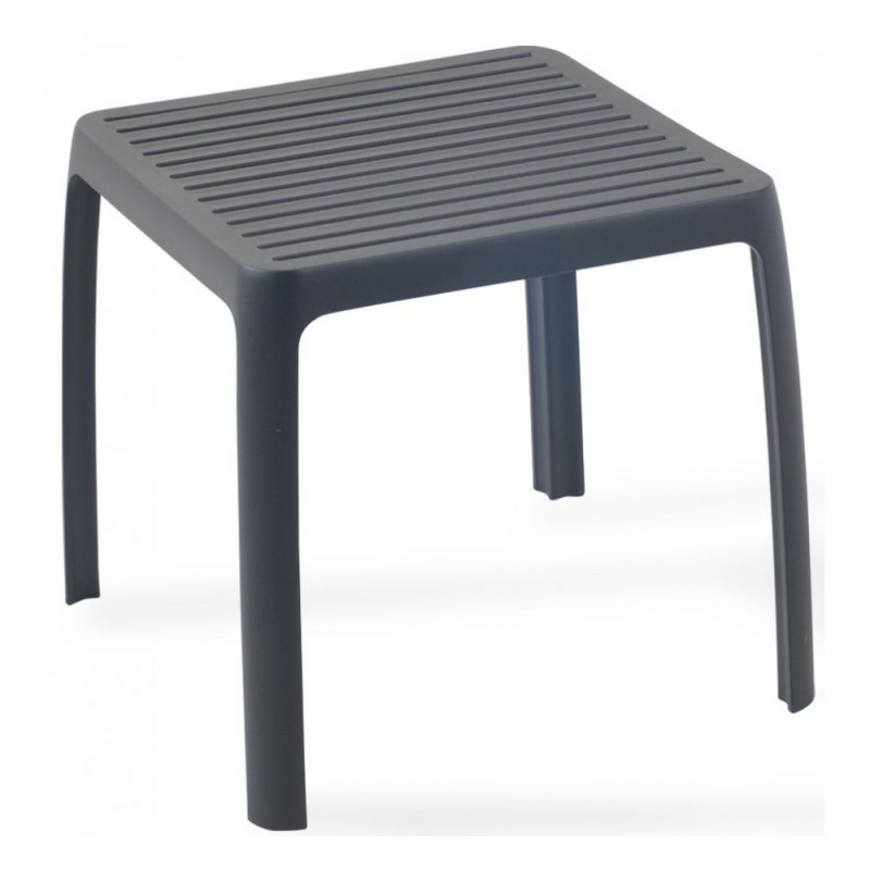 Wave side table 22 -Anthracite 42x42x36,5cm